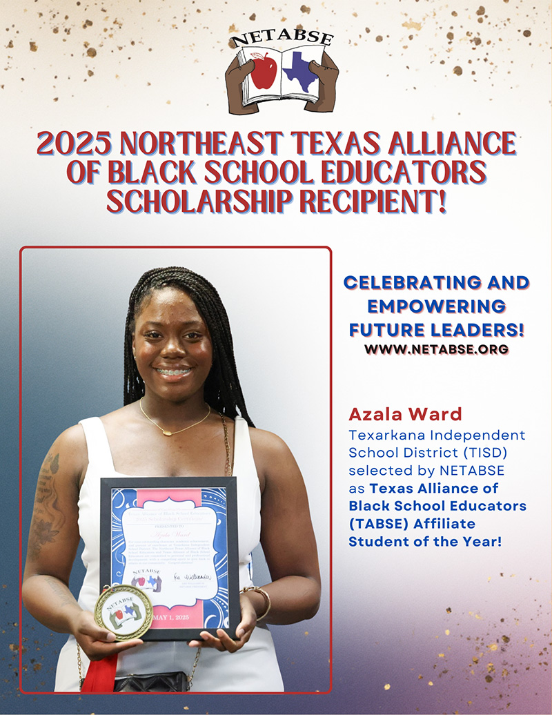NETABSE Scholarship Recipient (A Ward) May 2025